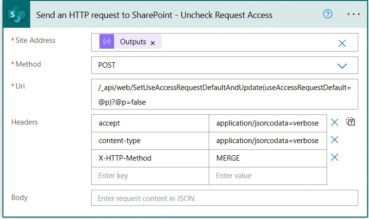 Send Http request
