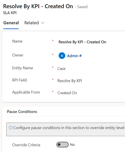Resolve by KPI