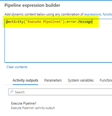 Configuring an ADF Pipeline activity Output to File in ADLS