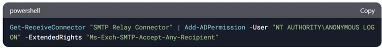 Grant relay Permission