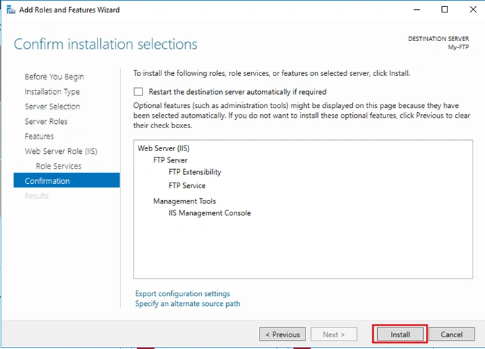 Configuring FTP Server In Microsoft Azure