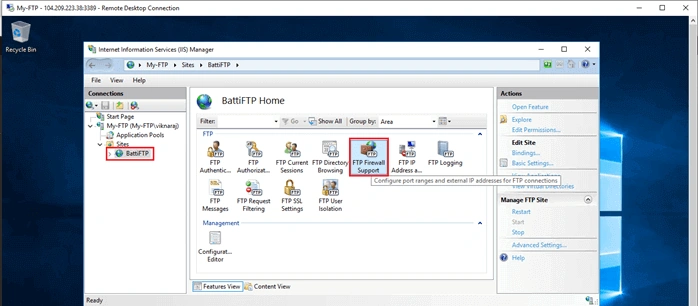 Configuring FTP Server In Microsoft Azure