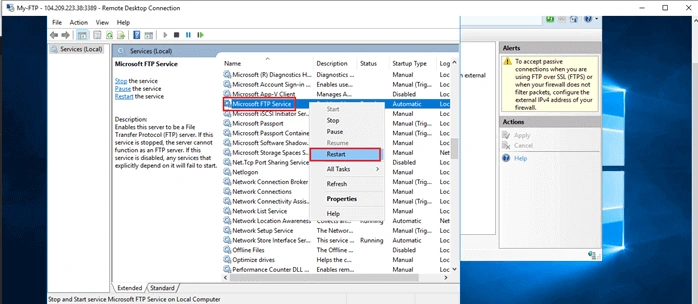 Configuring FTP Server In Microsoft Azure
