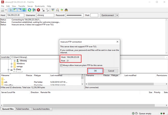 Configuring FTP Server In Microsoft Azure