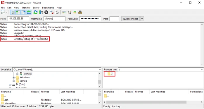 Configuring FTP Server In Microsoft Azure