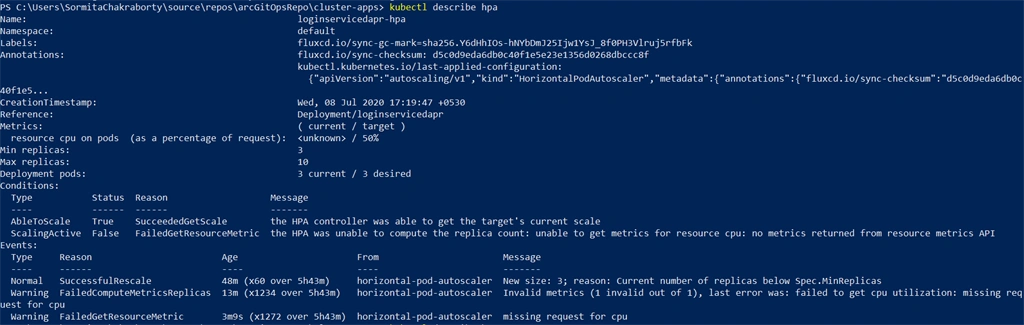 Configuring Horizontal Pod Autoscaling For Azure Kubernetes Services