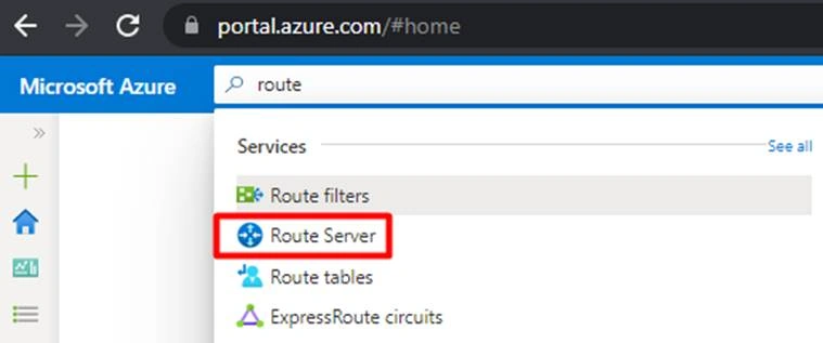 Configuring Route Server in Microsoft Azure