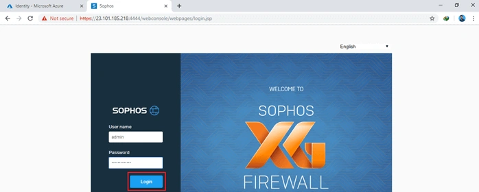 Configuring Sophos XG Firewall On Azure