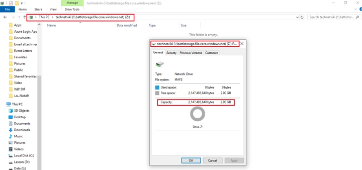 Configuring Storage Account In Azure