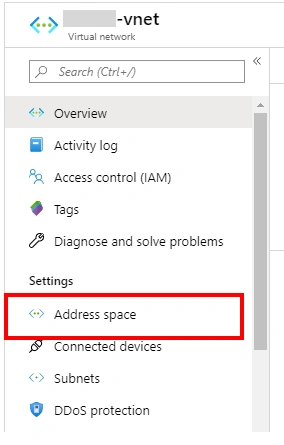  Address space