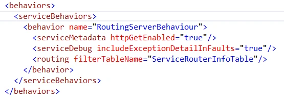 Routing Configuration