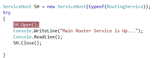 Routing Configuration