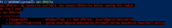 error