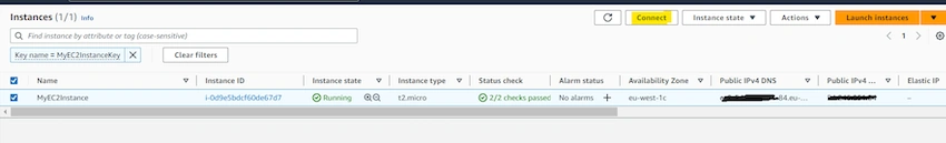 Connect AWS EC2 Instance using SSH