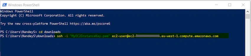 Connect AWS EC2 Instance using SSH