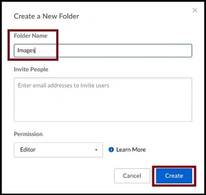 Folder in Box