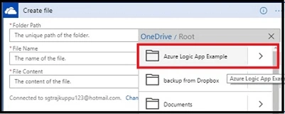 Folder path