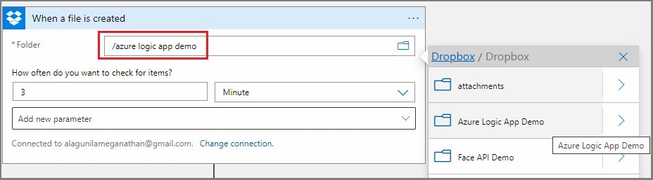 Connect Dropbox to OneDrive Using Azure Logic App