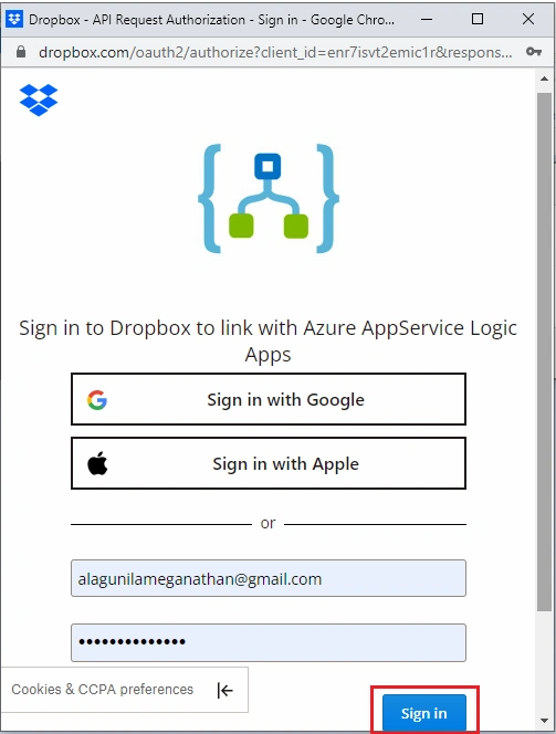 Connect Dropbox to OneDrive Using Azure Logic App