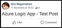 Post on Facebook