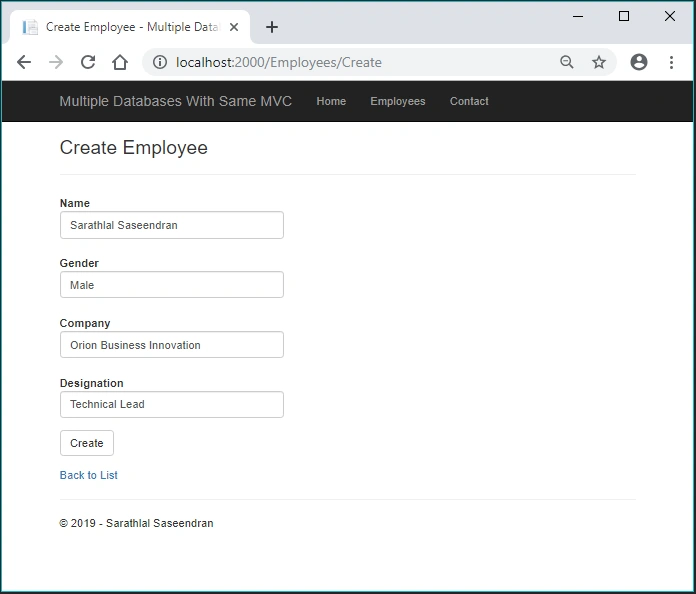 Connect MS SQL, MongoDB And MySQL Databases From Same MVC App Using Dependency Injection