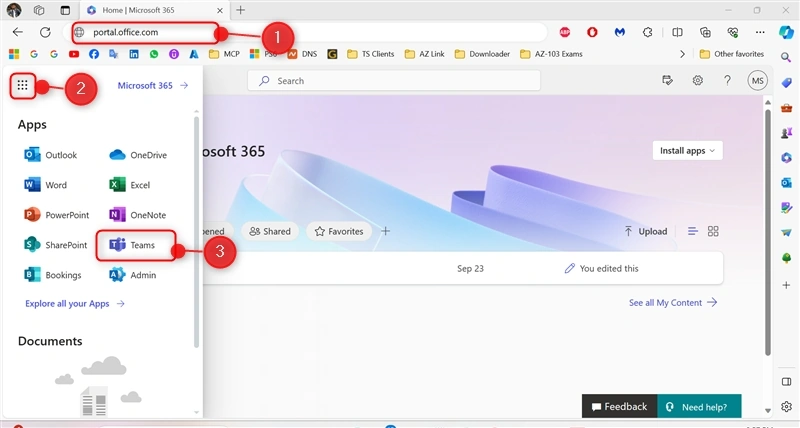 Microsoft Portal
