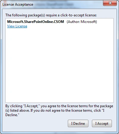 accept