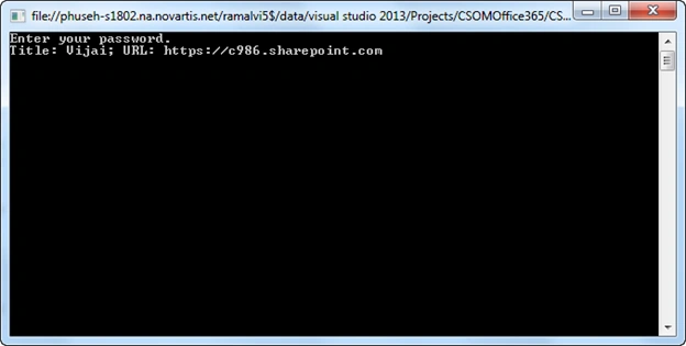 output