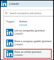 Connect Twitter To LinkedIn With Azure Logic App