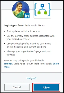 Connect Twitter To LinkedIn With Azure Logic App