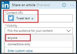 Connect Twitter To LinkedIn With Azure Logic App
