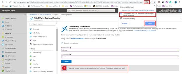 Connect Your Virtual Machine Using Bastion