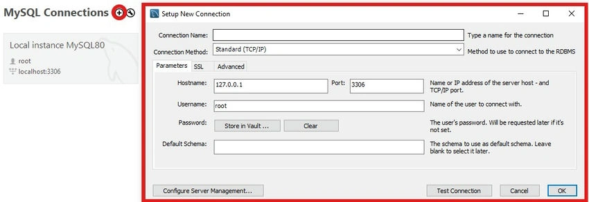Connection profile