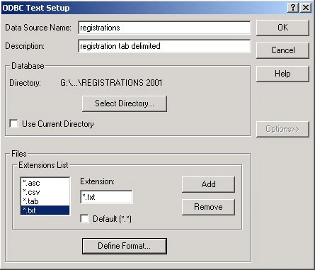 Extension LISt