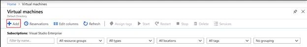 Construct Azure Virtual Machine