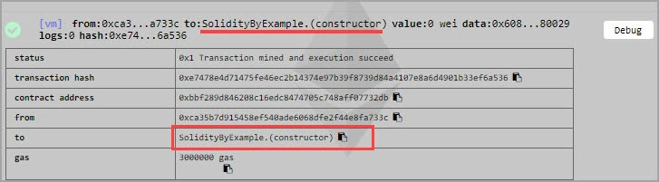 Remix Contract Deployment