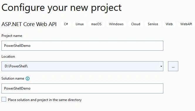 Consume the .NET Core 6 Web API in PowerShell script and perform CRUD operation