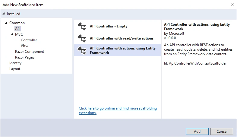 Consume Web API By MVC Client In .NET Core, Server And Framework