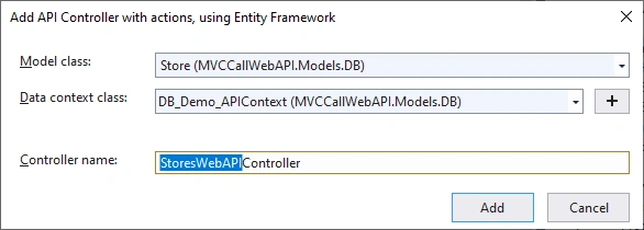 Consume Web API By MVC Client In .NET Core, Server And Framework