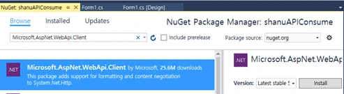 C# Windows application