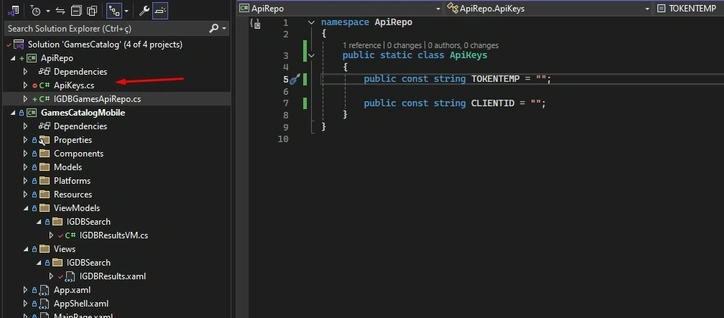 Private API keys