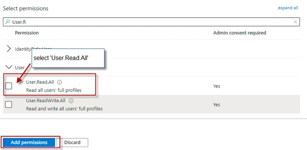 Creating Azure AD App