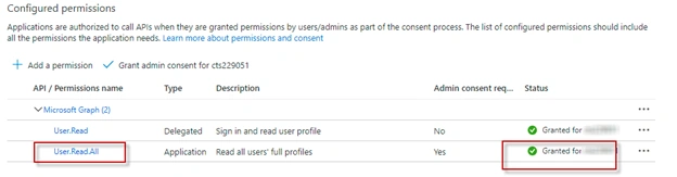 Creating Azure AD App
