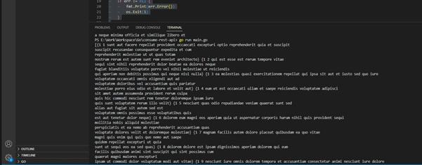 Consuming REST APIs in Golang