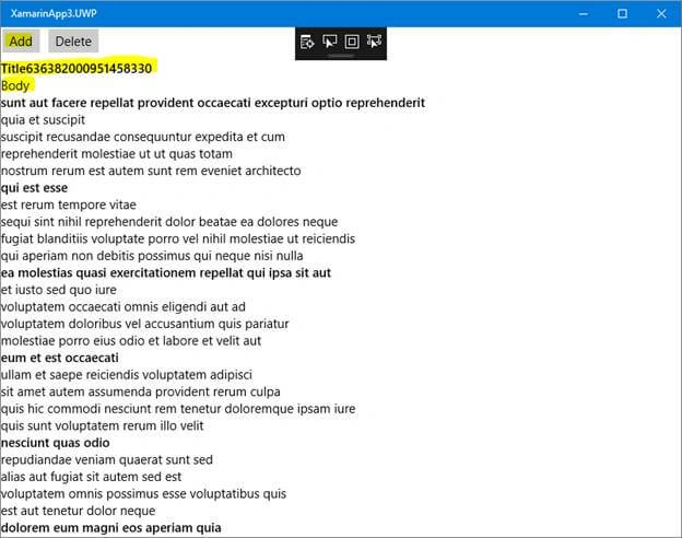 Xamarin.Forms