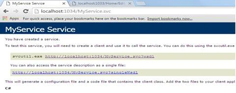 Service URL