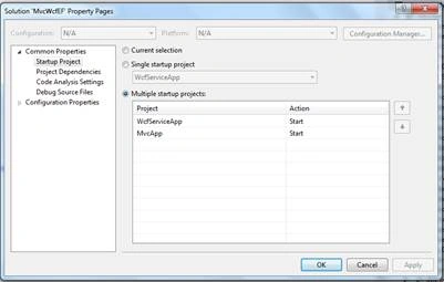 Multiple Startup Project