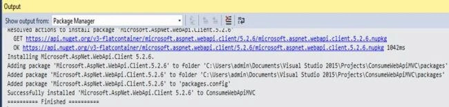Consuming Web API In ASP.NET MVC