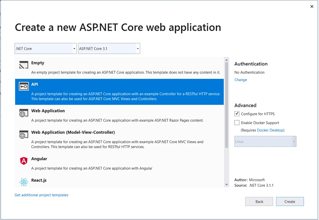 Consuming Web API In .Net Core 3.1 MVC