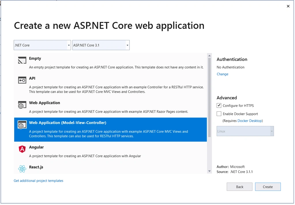 Consuming Web API In .Net Core 3.1 MVC